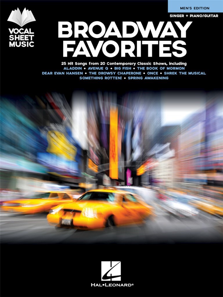 Broadway Favorites - Men's Edition